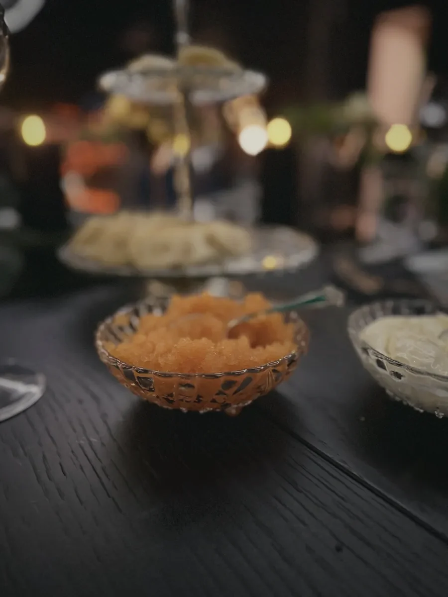 Blinis med løyrom